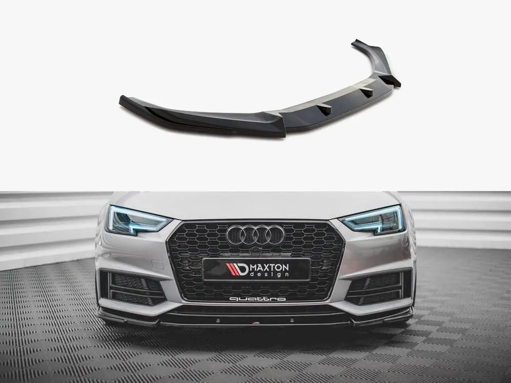Maxton Design Side Front Splitter V3 - Audi B9 S4 / A4 S-Line 1