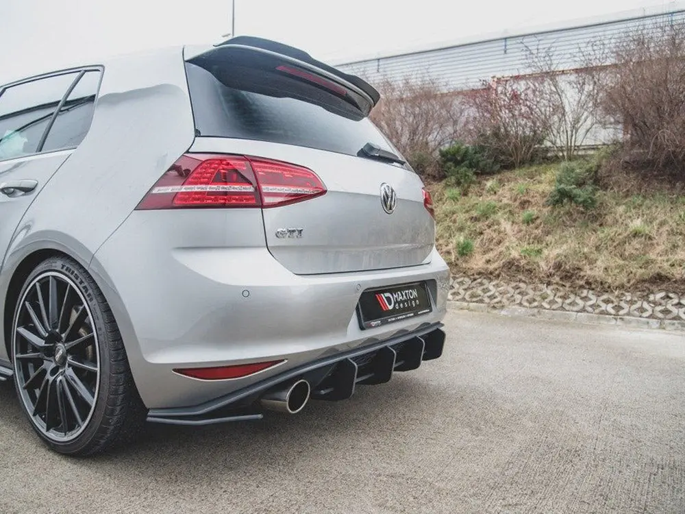 Maxton Design Mk7 Gti Street Pro Rear Diffuser V2 1