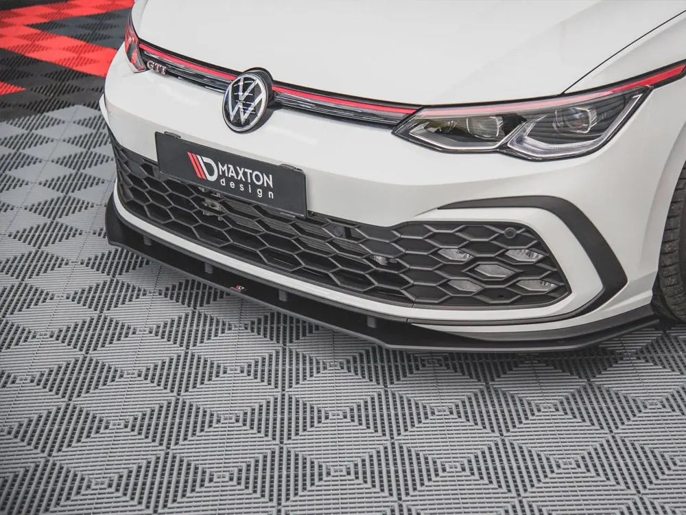 Maxton Design Racing Durability Front Splitter Vw Golf 8 Gti (2022+) 1