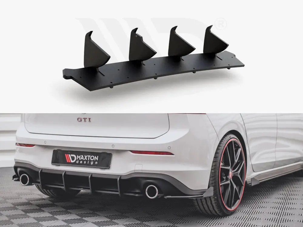 Racing Durability Rear Diffuser V1 Vw Golf 8 Gti (2020-) 2