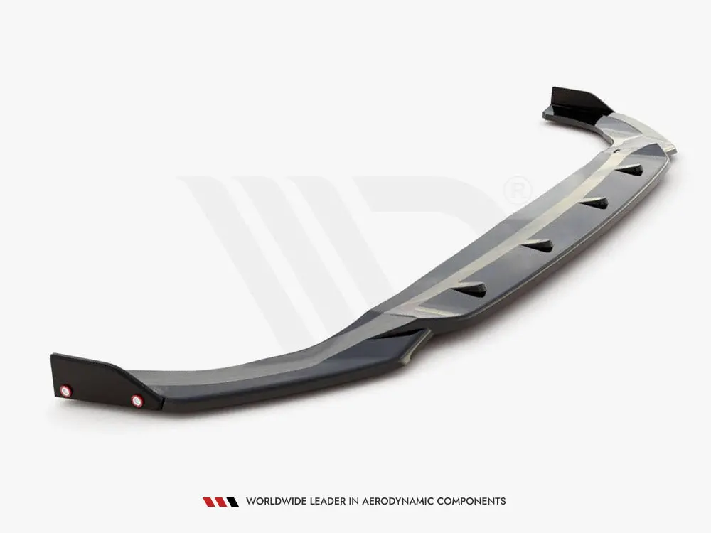 Front Splitter (+Flaps) V2 Vw Golf 8 Gti / R-Line (2020-) 1