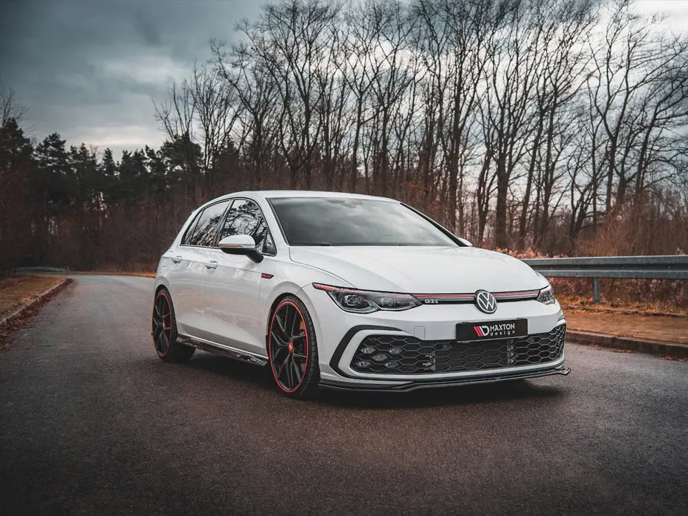 Maxton Design Front Splitter V4 Vw Golf 8 Gti (2022-2024) 1