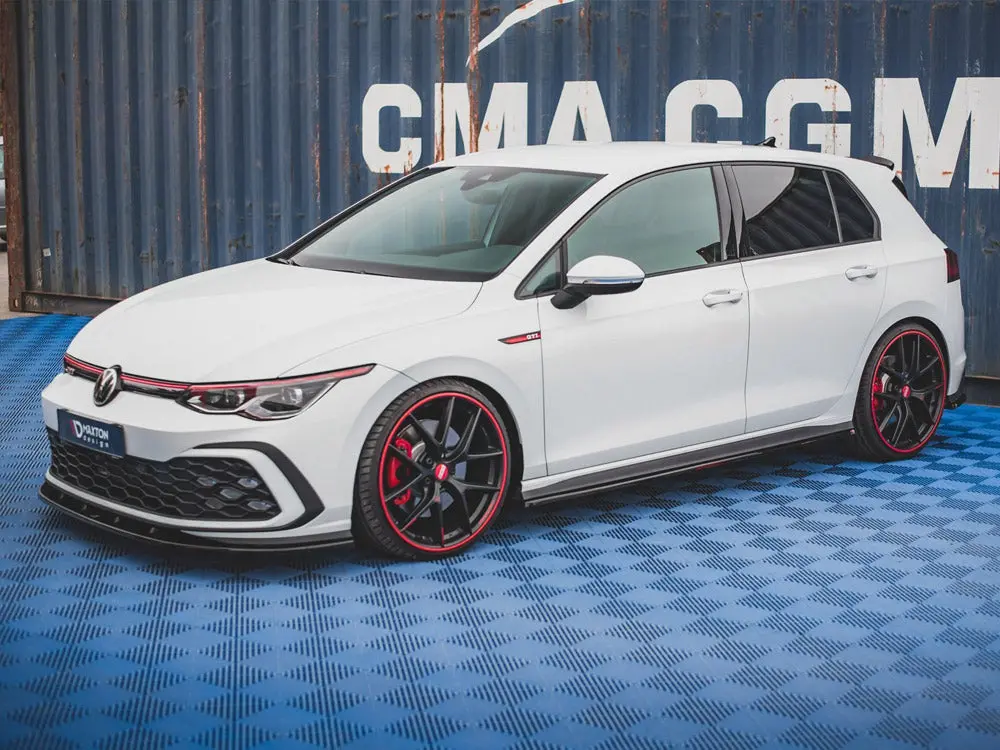 Side Skirts Diffusers Vw Golf Mk8 Gti / Gti Clubsport / R-Line (2022+) 1