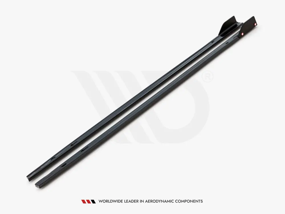 Side Skirts Diffusers (+Flaps) V2 Vw Golf 8 Gti / Gti Clubsport / R-Line (2020-) 1