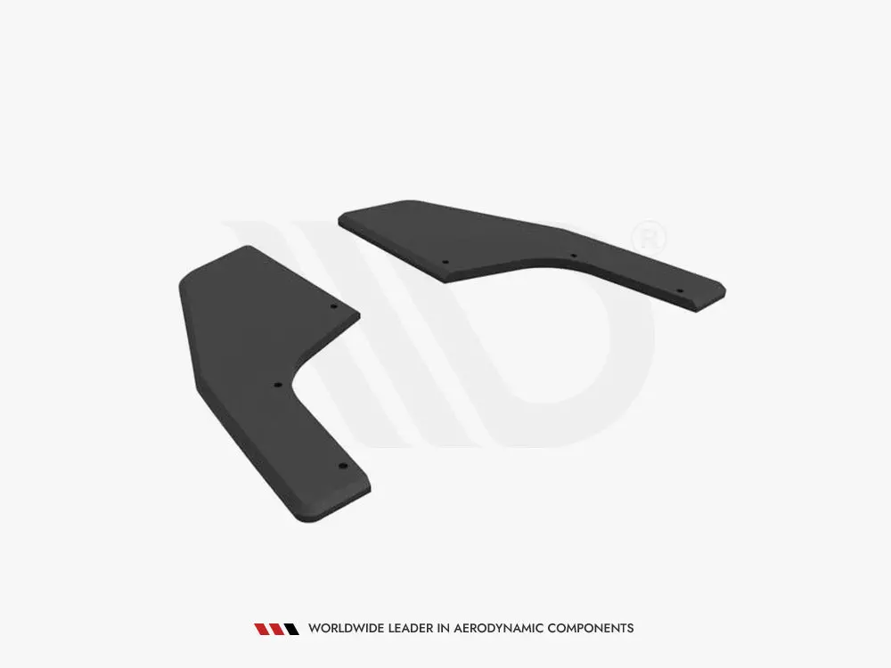 Street Pro Rear Side Splitters Vw Golf R Mk8 (2020-) 1