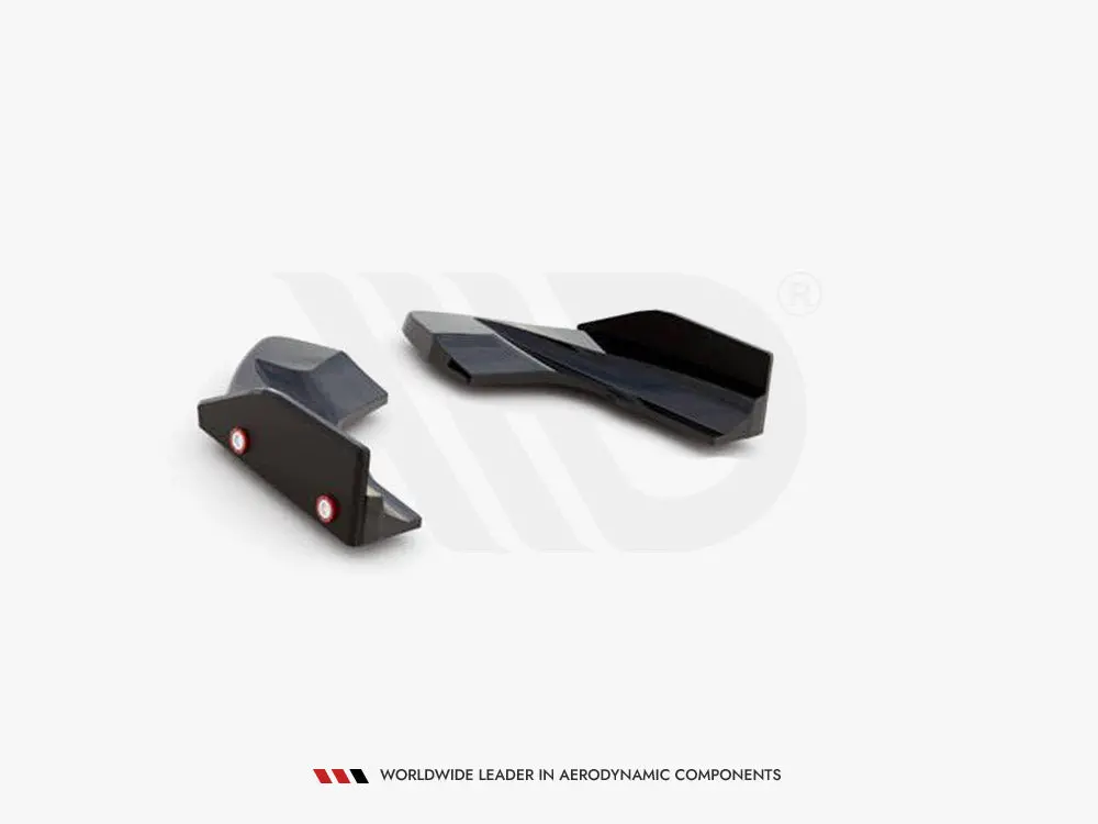 Rear Side Splitters (+Flaps) V.2 Vw Golf R Mk8 (2020-) 1