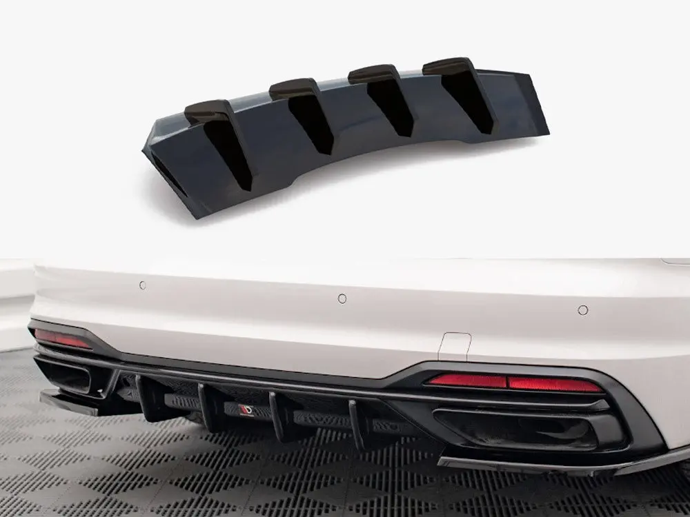 Maxton Design Central Rear Diffuser - Audi B9 A4 (Facelift) 1