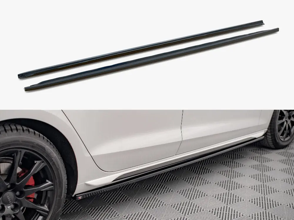 Maxton Design Side Skirt Diffusers - Audi B9 A4 (Facelift) 1