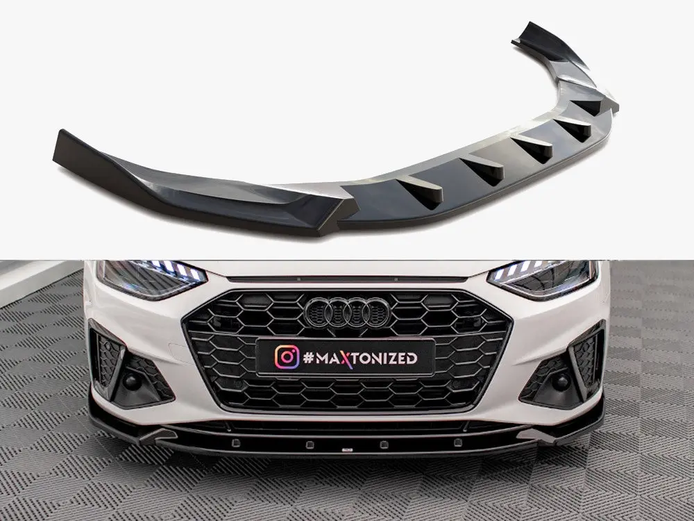 Maxton Design Side Front Splitter V1 - Audi B9 S4 / A4 S-Line (Facelift) 1