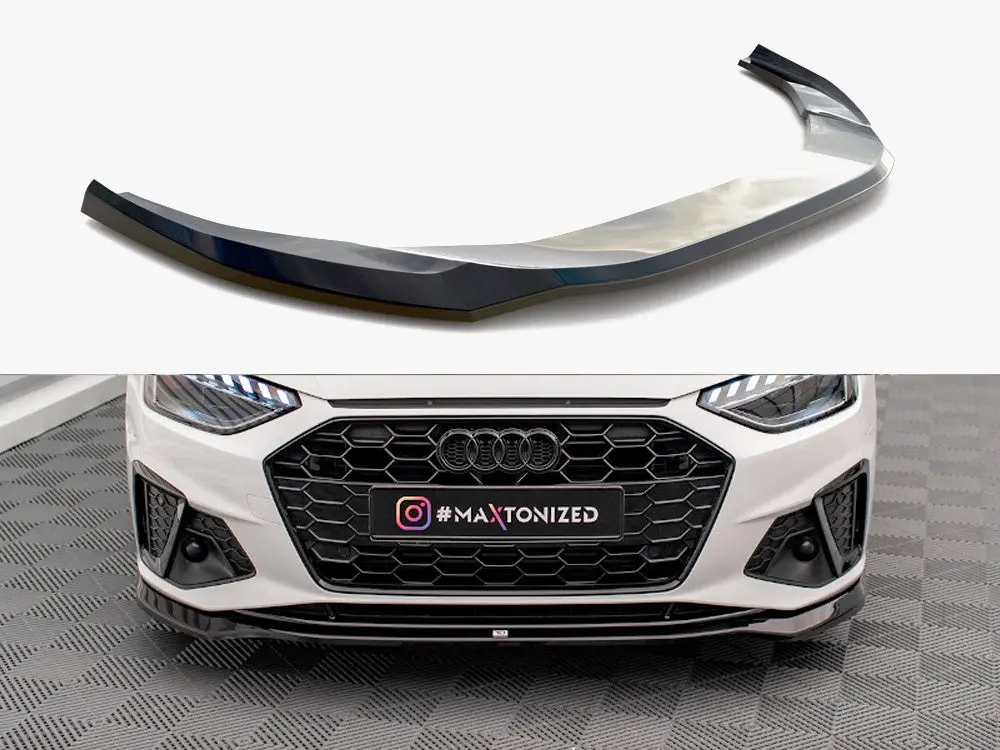 Maxton Design Side Front Splitter V2 - Audi B9 S4 / A4 S-Line (Facelift) 1