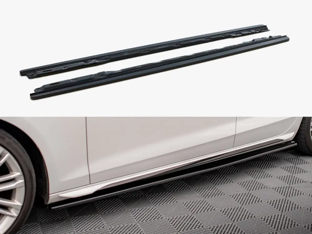 Maxton Design Side Skirt Diffusers - Audi B9 S4 / A4 S-Line 1