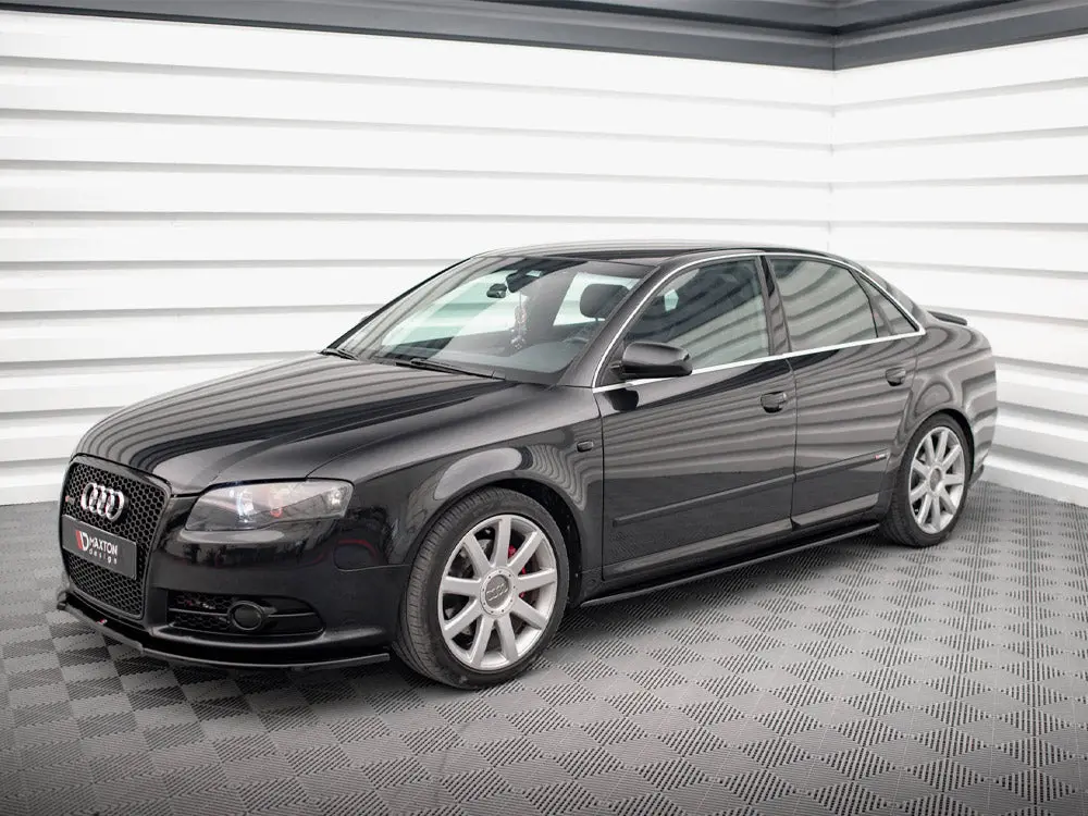 Maxton Design Side Skirts Diffusers Audi S4 / A4 / A4 S-Line B6 / B7 1