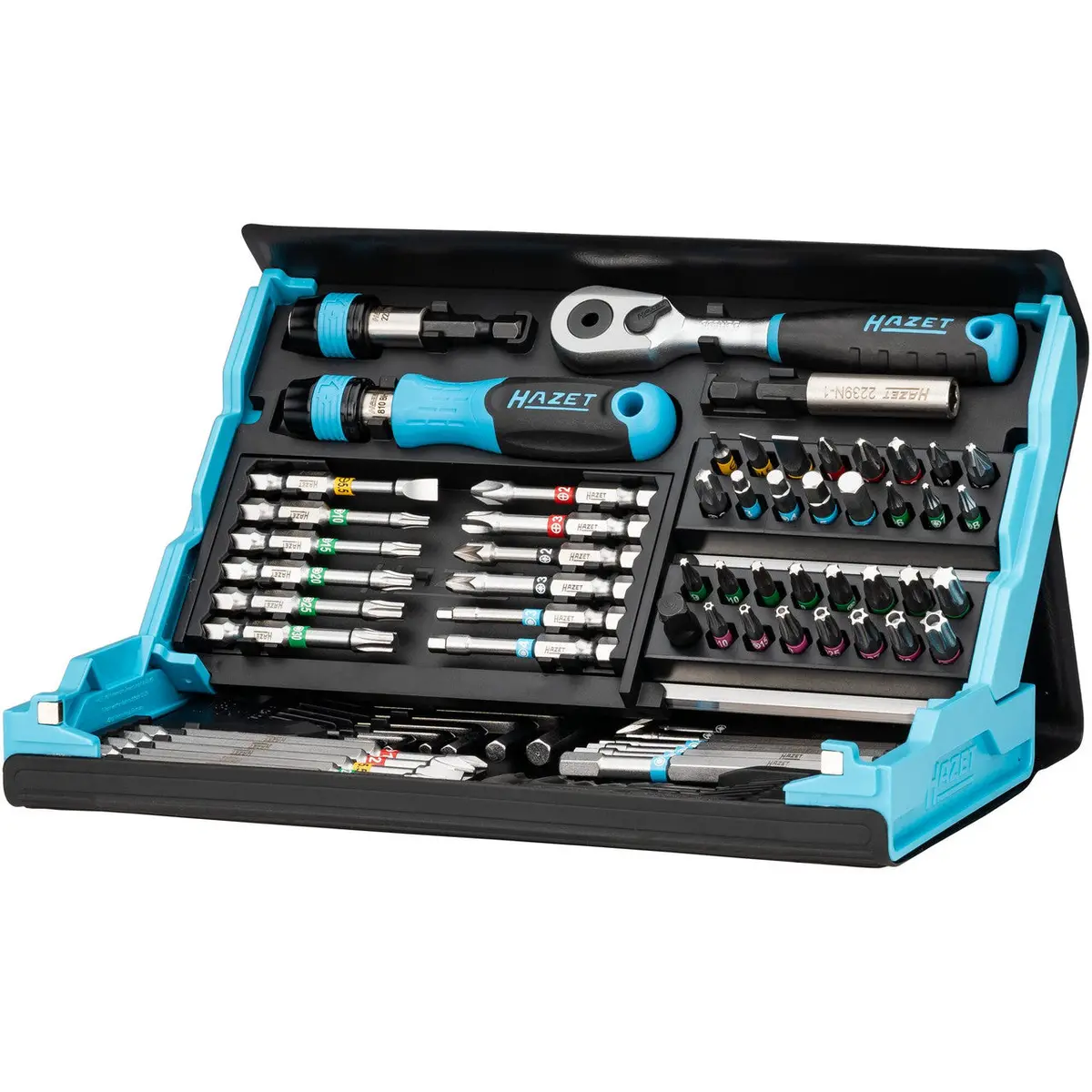 Hazet Smartcase Screwdriver Bit Set (73-Piece) 1