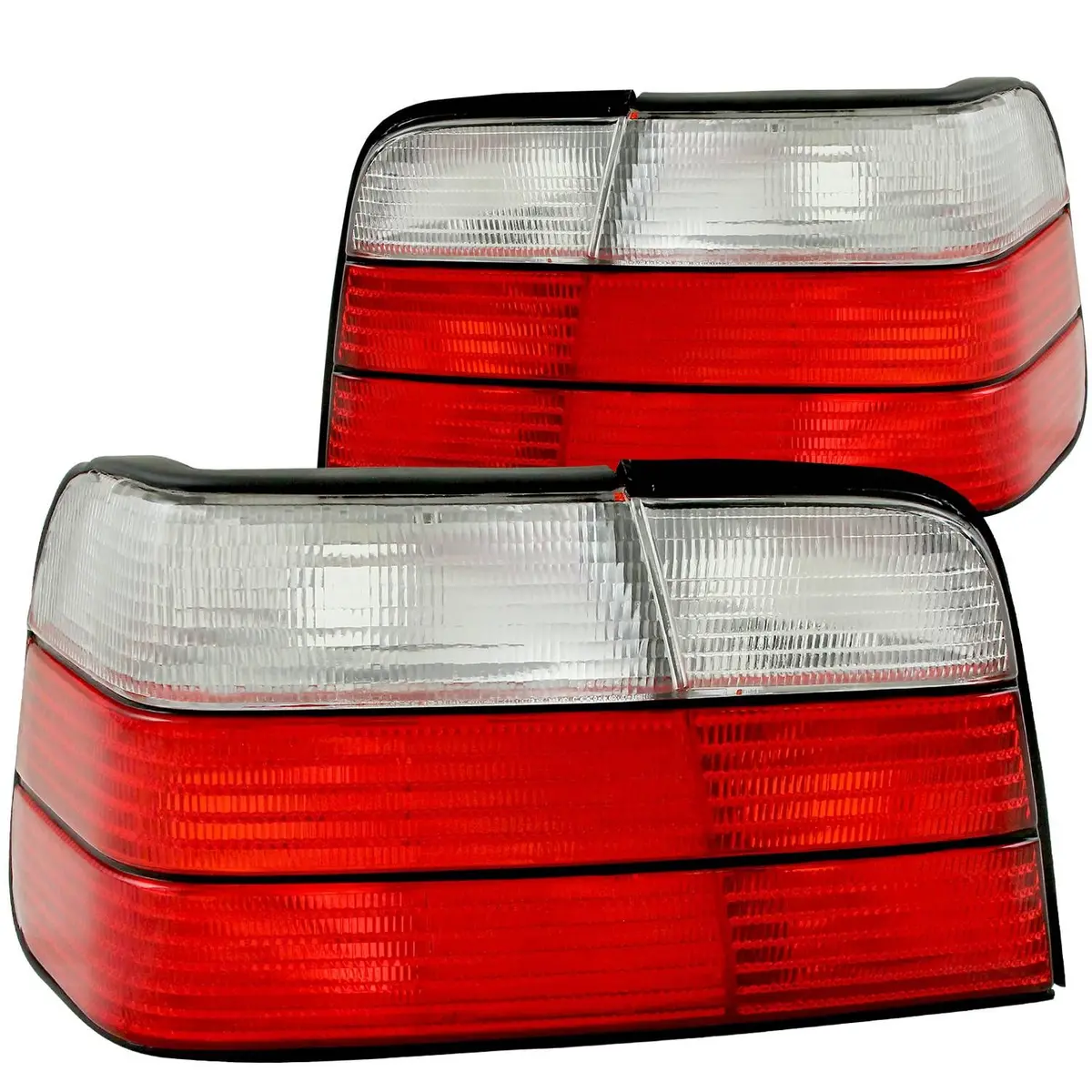 Anzo Bmw E36 3-Series 4-Door Red/Clear Taillights 1