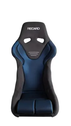 Recaro Rs-G Motorsport Seat - Black Kamui/Blue Glass Mesh (4/5/6 Point Belt) 1