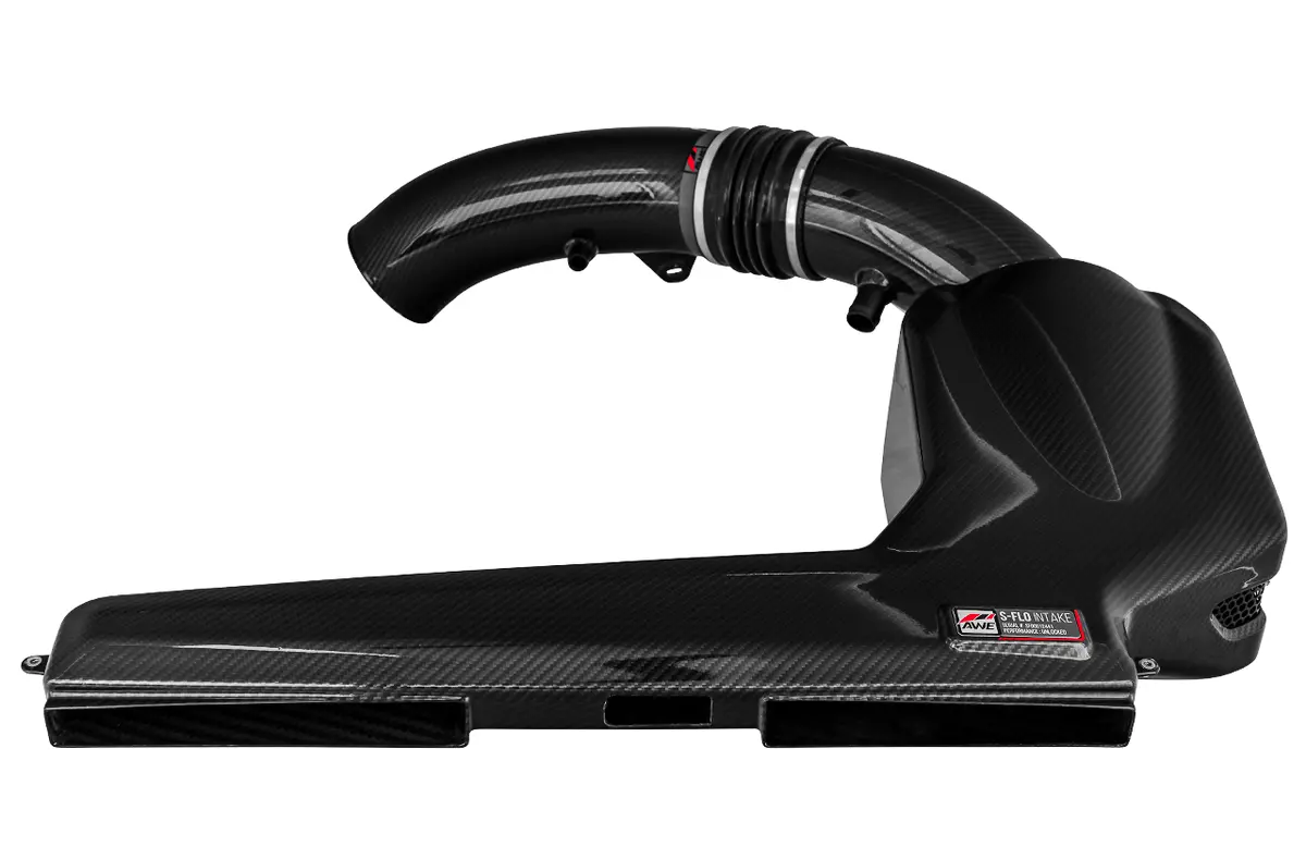Awe 4.5" S-Flo Closed Carbon Intake System For Audi 8V / Mk3 2.5T 1