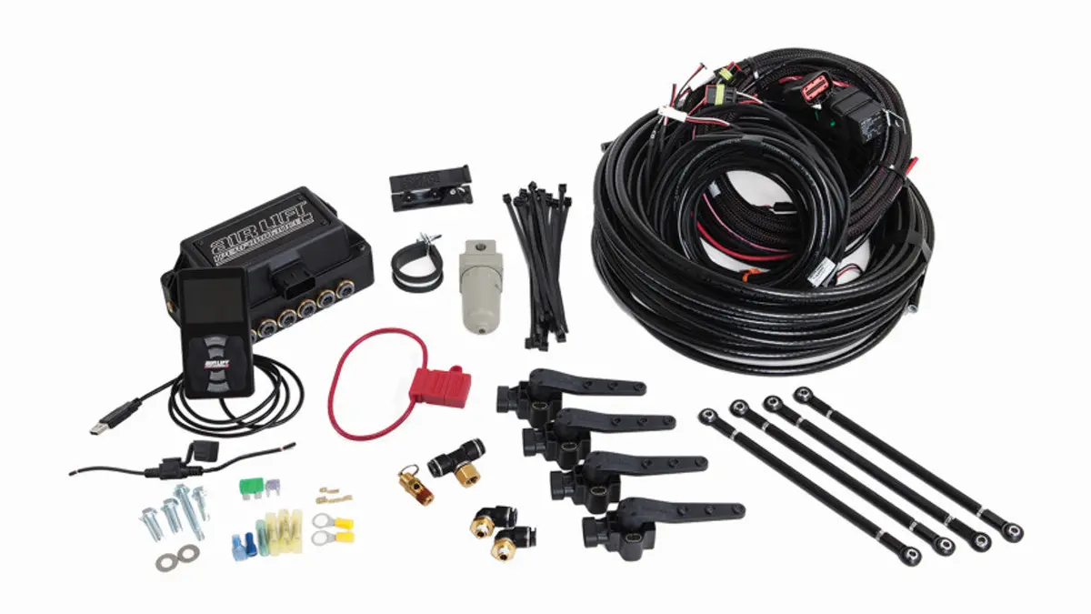 Air Lift Performance 3H Air Management (1/4" Air Line, No Tank, No Compressor) 1