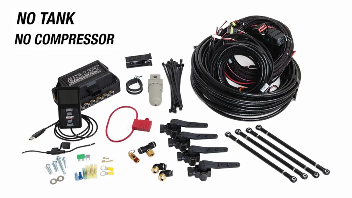 Air Lift Performance 3H Air Management (3/8" Air Line, No Tank, No Compressor) 1