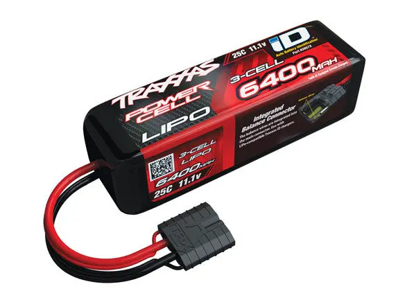 2857X 6400Mah 11.1V 3-Cell 25C Lipo Battery 1