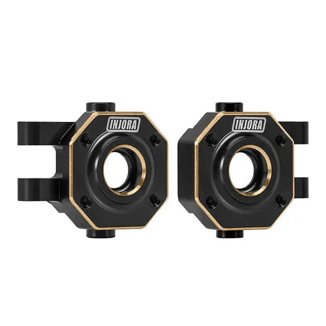 Iinjora Brass Steering Knuckles And Counterweight For 1/18 Trx4m 2