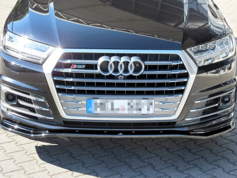 Maxton Design Front Splitter Audi Sq7/ Q7 Sline Mk2 (2016-2020) 2