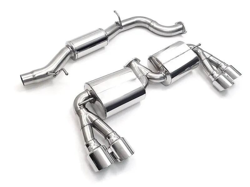 Neuspeed Stainless Steel Cat-Back Exhaust • Mqb Golf R Mk7.2 1