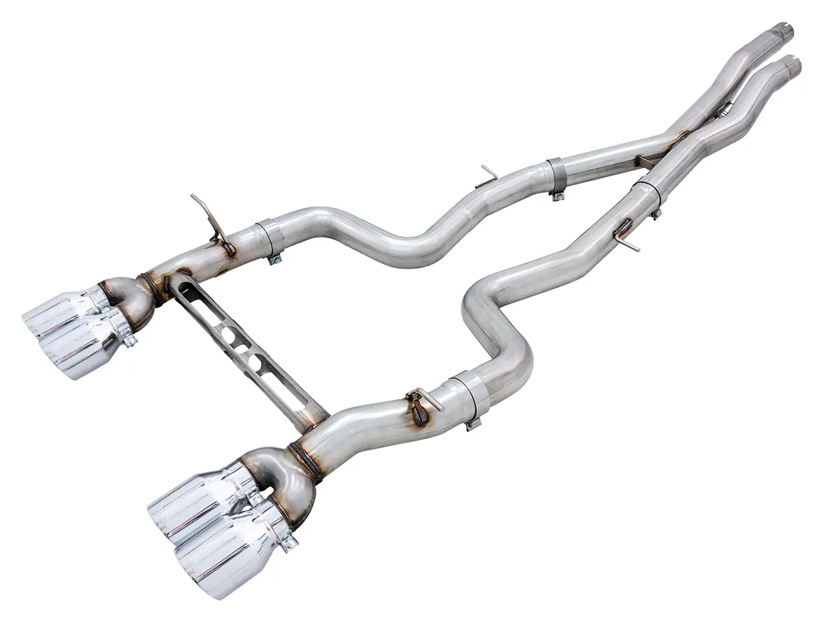 Awe Track Edition Catback Exhaust For Bmw F8x M3/M4 - Chrome Silver 1