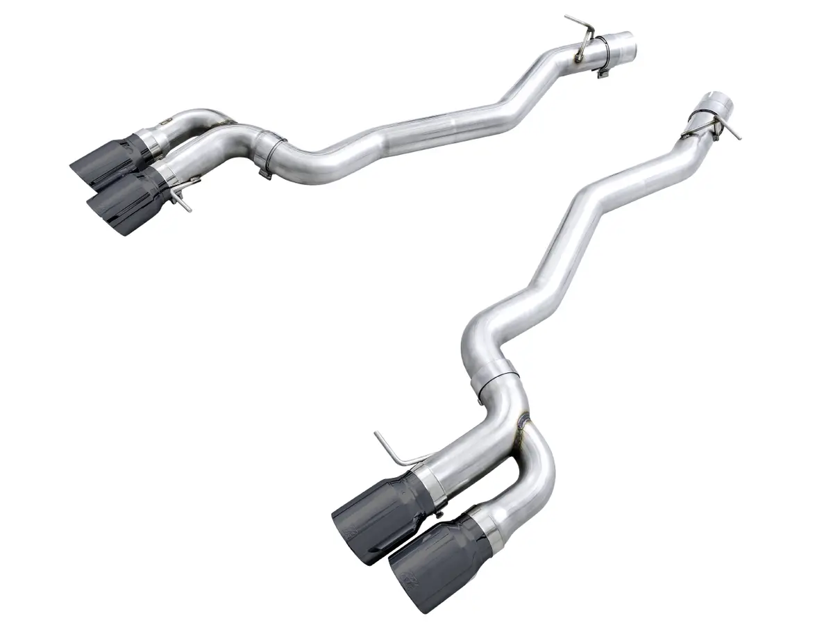 Awe Track Edition Axleback Exhaust For Bmw F90 M5 - Diamond Black Tips 1