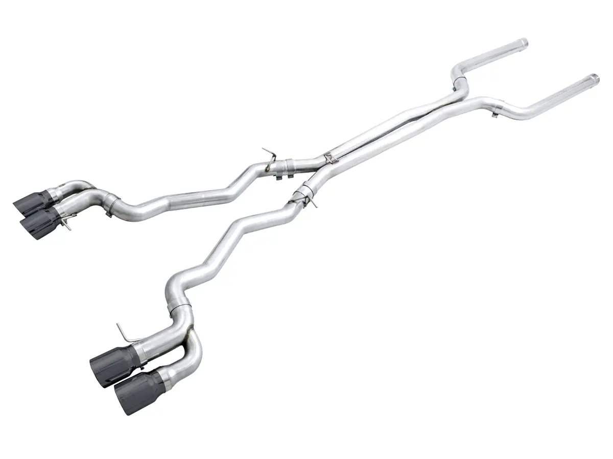 Awe Track Edition Catback Exhaust For Bmw F90 M5 - Diamond Black Tips 1