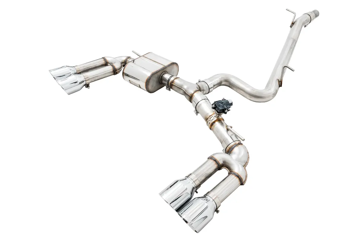 Awe Switchpath™ Exhaust For Audi 8V S3 - Chrome Silver Tips, 102Mm 1