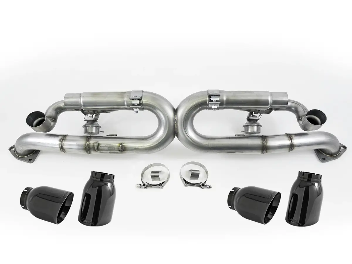 Awe Switchpath™ Exhaust For Porsche 991.1 (Pse Only) - Diamond Black Tips 1