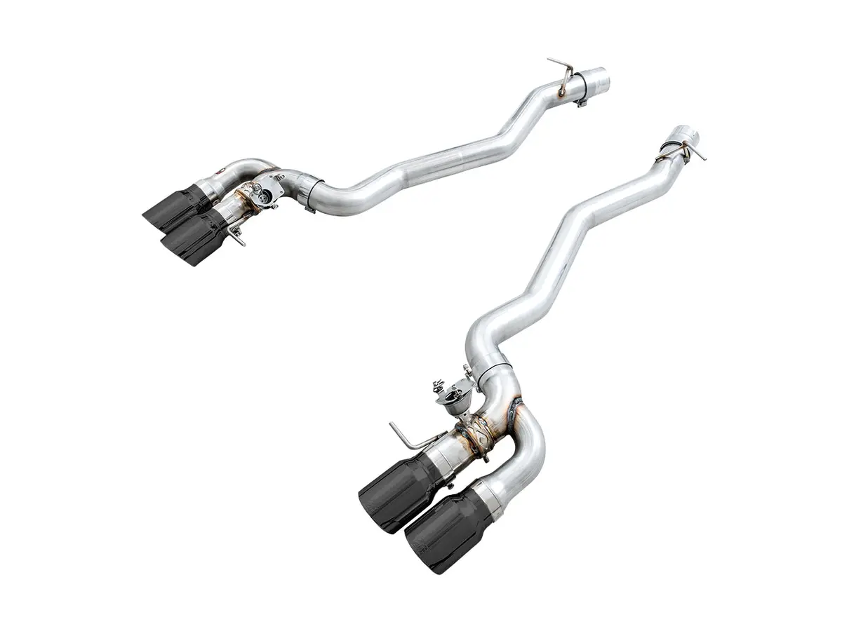 Awe Switchpath™ Axleback Exhaust For Bmw F90 M5 - Diamond Black Tips 1