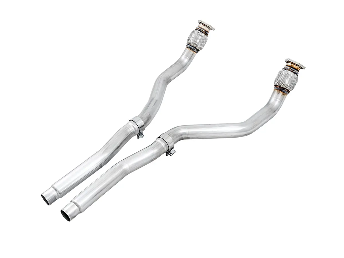 Awe Non-Resonated Downpipes For Audi B8 Rs5 1