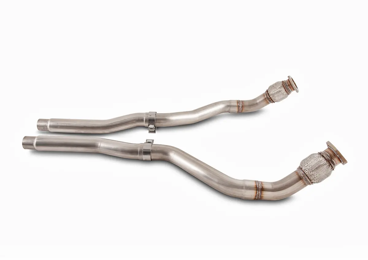 Awe Non-Resonated Downpipes For Audi 8R Q5 / Sq5 3.0T 1