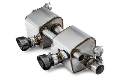 Awe Switchpath™ Exhaust For Porsche 991.2 Carrera / S (Pse Only) - Diamond Black Tips 1