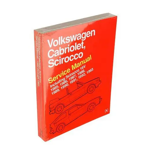 Bentley Repair Manual - Scirocco Ii / Cabriolet 1