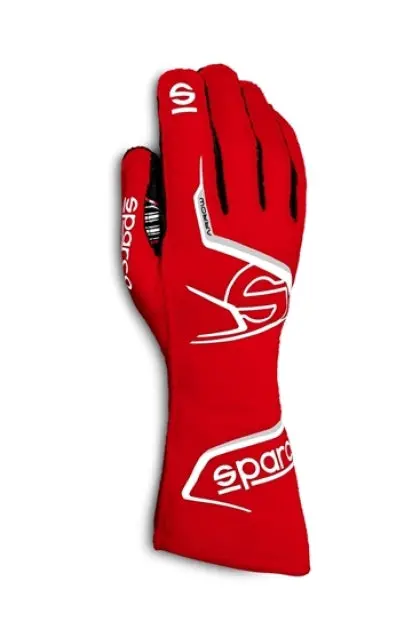 Sparco Competition Gloves Arrow - Red/Black - Size 11 (Large) 1