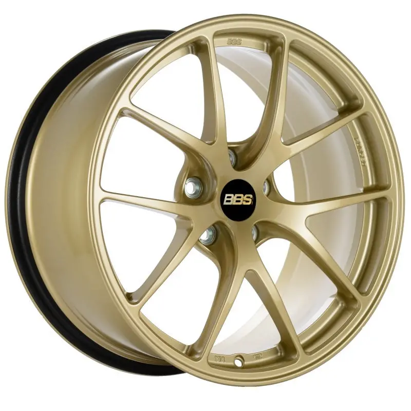 Bbs Ri-A 18X9.5 5X120 Et23 Gold Wheel -82Mm Pfs/Clip Required 1