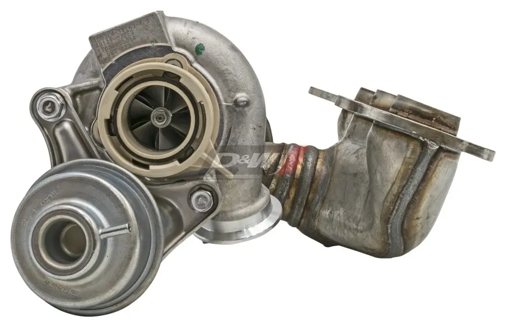 D&W Diesel - Genuine Mitsubishi Turbocharger Bmw 3.0L N54 Twin Turbo (X6 & 740I) 1
