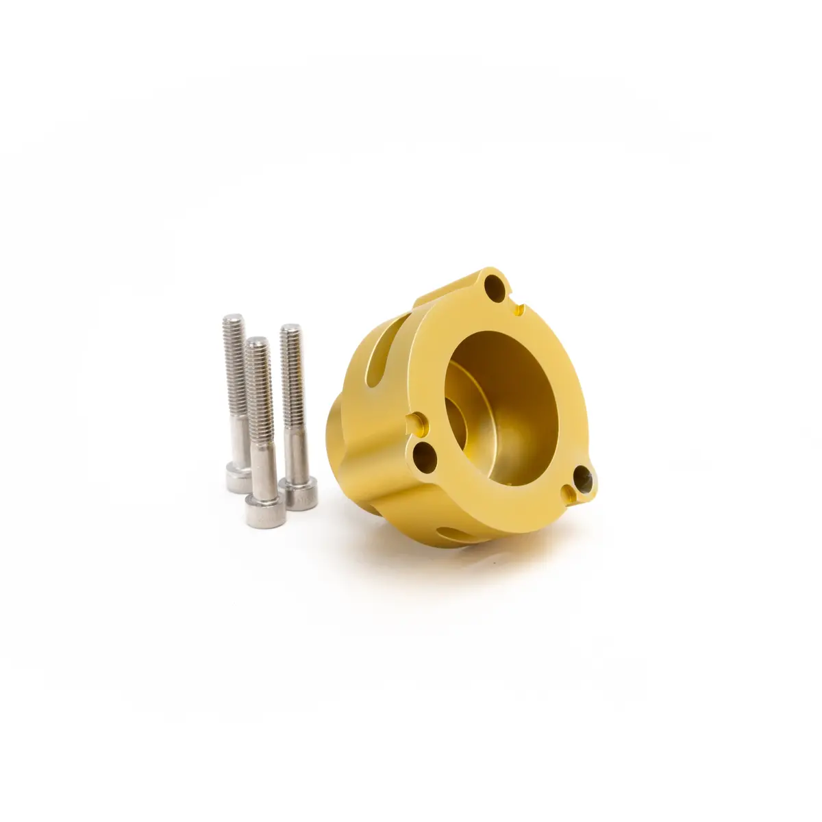 Pwrhaus Fsi Ea113 & Tsi Ea888 2.0T Diverter Valve Spacer - Gold Edition 2