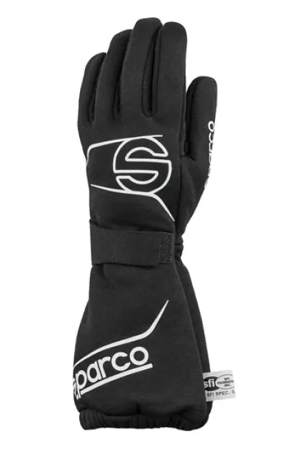 Sparco Competition Gloves Wind (Sfi 20) - Black - Size 9 (Small) 1