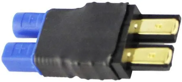 Trx Male To Ec3 Female Battery Adapter – Trx To Ec3 Er Convertepowr For Rc Batteries & Escs 1