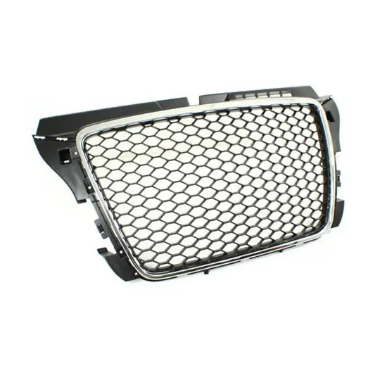 Audi 8P A3 Facelift Rs-Look Grille (Black/Chrome) 1