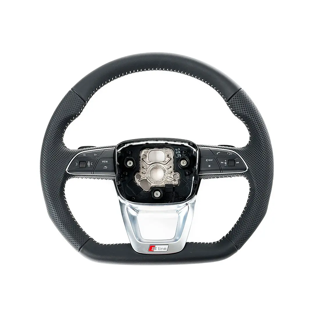 Q7 S-Line Flat Bottom Steering Wheel 1