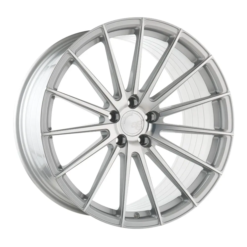 Avantgarde M615 20X8.5 5X112 Et32 - Silver Machined 1
