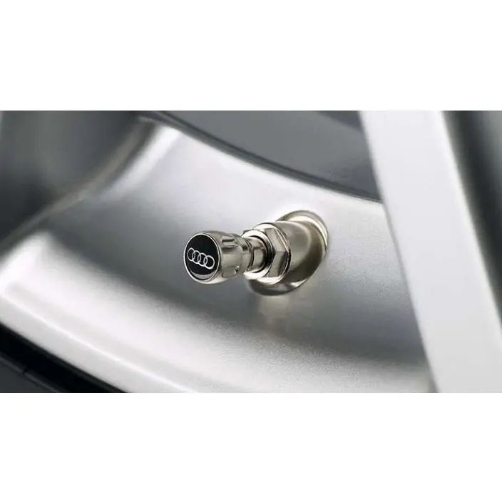 Audi Valve Stem Caps - Audi Rings Logo 1