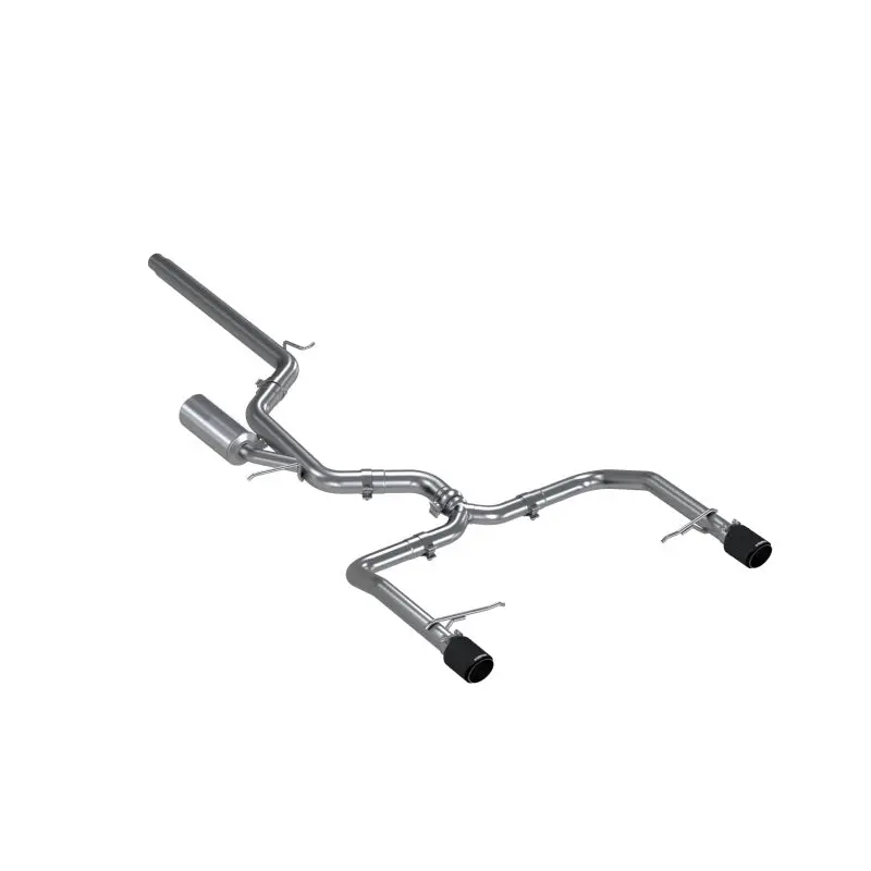 Mbrp Exhaust 3" Cat Back, Dual Split Rear W/ Carbon Fiber Tips - (19-21 Vw Jetta Gli) 1