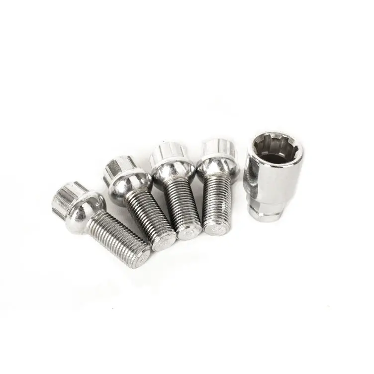 Wheel Lock Kit 14Mm - Ball Seat (Silver) 1
