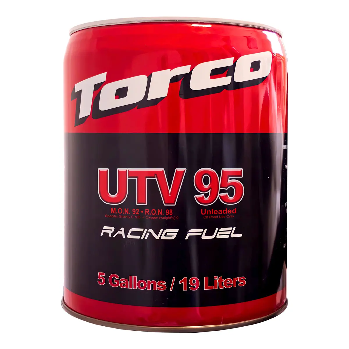Torco Utv 95 Fuel - 5 Gal 1