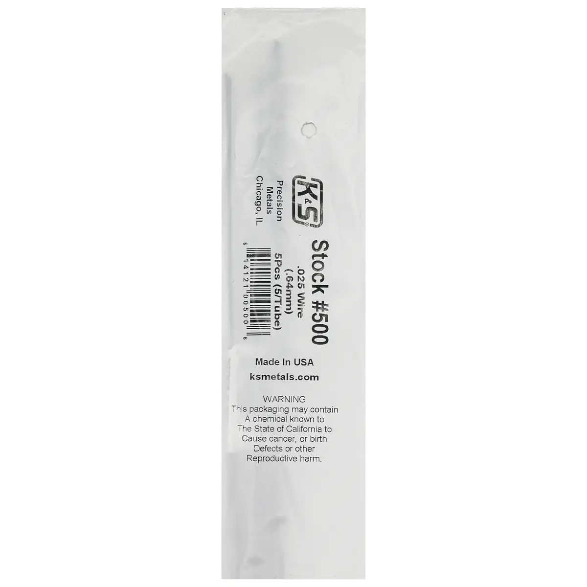 Music Wire: 0.025" Od X 36" Long (1 Pc) 1
